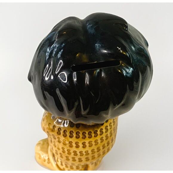 Vtg Lefton Bank Hubert Lion w/ Glasses Anthropomorphic H13384 Japan 7.25" - Picture 5 of 6